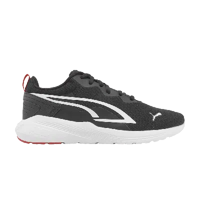 Pre-owned Puma All-day Active 'black White Red'
