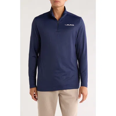 Puma All In Quarter Zip Sweatshirt In Blue