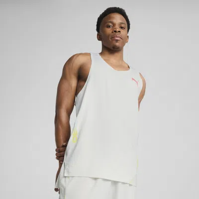 Puma All-pro Singlet Men In Gray