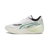 Puma All-pro Nitro™ Basketball Shoes In Warm White-glacial Gray-archive Green