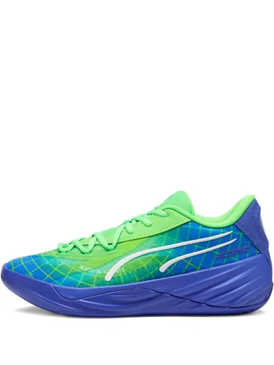 Puma All-pro Nitro Marcus Smart Sneakers In Green