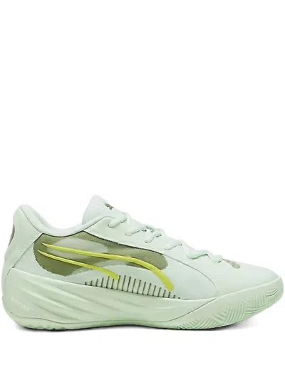 Puma All-pro Nitro Sneakers In Green