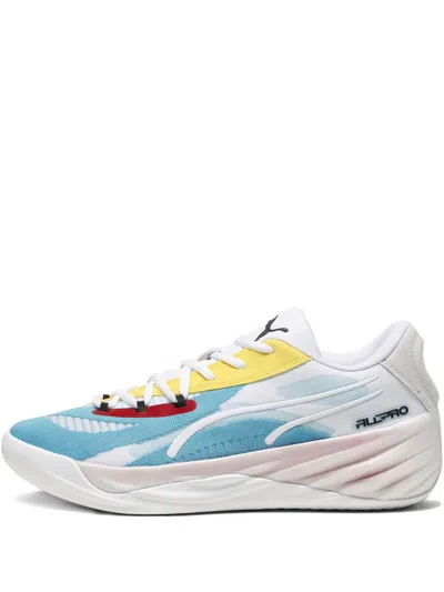 Puma All-pro Nitro "white" Sneakers In Multi