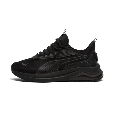 Puma Amplifier Men's Wide Sneakers In Black