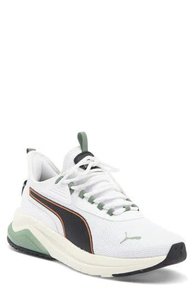 Puma Amplifier Sneaker In  White- Black