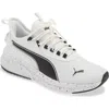 Puma Amplifier Speckle Sneaker In White
