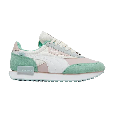 Pre-owned Puma Animal Crossing X Future Rider Big Kid 'new Horizons' In Cream