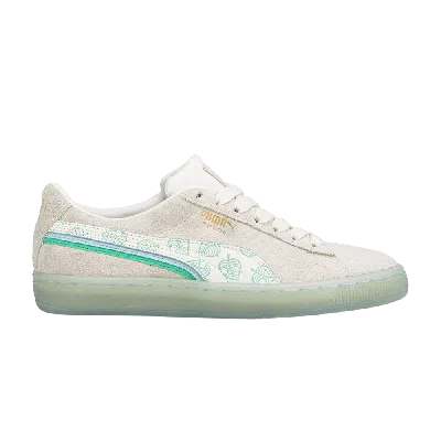 Pre-owned Puma Animal Crossing X Suede Big Kid 'new Horizons' In Cream