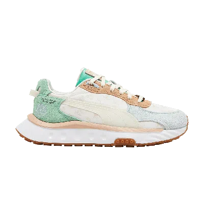 Pre-owned Puma Animal Crossing X Wild Rider Big Kid 'new Horizons' In Blue