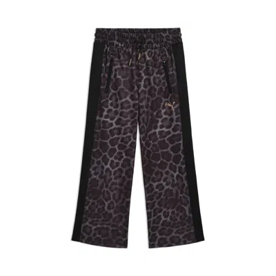 Puma Animal Pack Little Kids' Wide Leg Pants In Multi