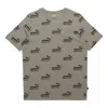 Puma Aop T-shirt 'green' In Gray