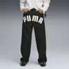 Puma X Asap Rocky Printed Denim Jeans In Black