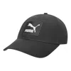 Puma Archive Logo Label Baseball Cap Black