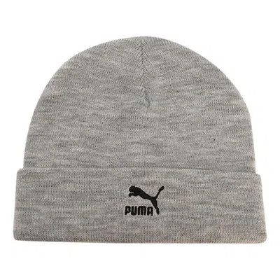 Puma Archive Mid Fit Beanie 'grey' In Gray