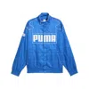 Puma Archive Seasonal Relaxed Racer Jacket Unisex In Blue