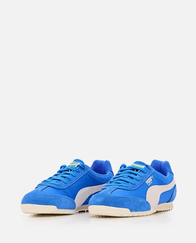 Puma Arizona Nylon Sneaker In Bluemazing-frosted Ivory