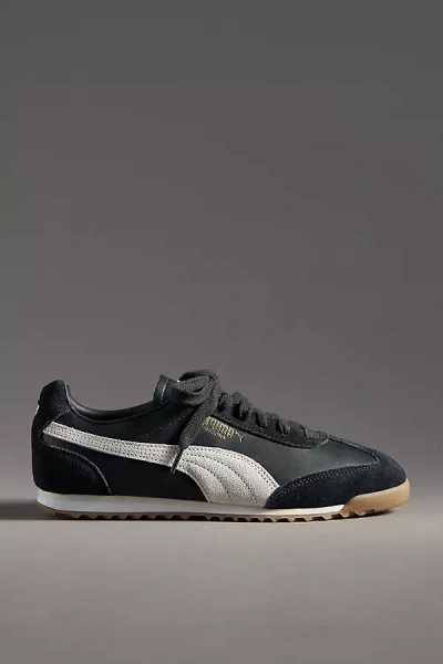 Puma Arizona Retro Sneakers In Black/white/gum