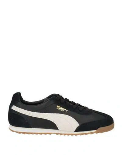 Puma Arizona Retro Woman Sneakers Black Size 7.5 Cowhide