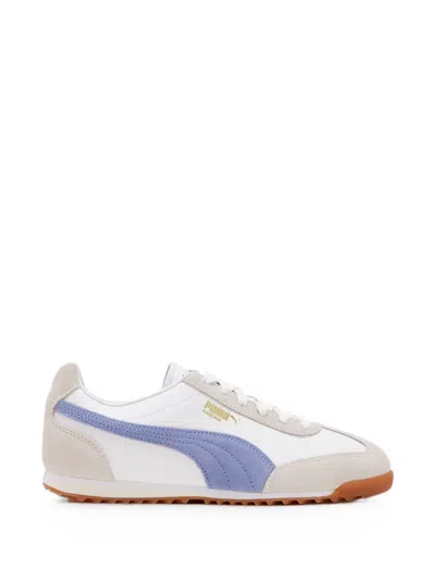 Puma Arizona Suede-trim Sneakers In White