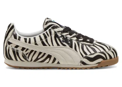 Pre-owned Puma Arizona Zebra (women's) Sneakers In  Black/warm White