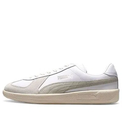 Puma Army Trainer 'white Grey' In Gray
