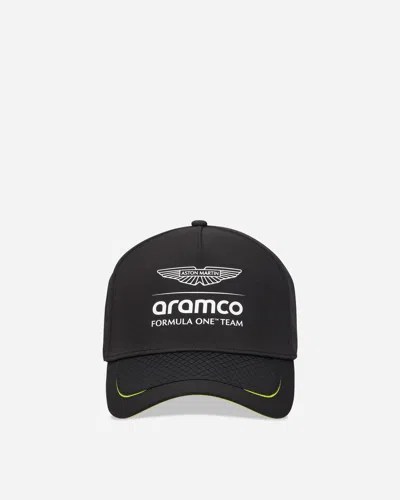 Puma Aston Martin Aramco F1 Team Baseball Cap In Black