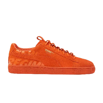 Pre-owned Puma Atelier New Regime X Suede 'scarlet Ibis' In Orange