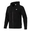 Puma Athleisure Casual Sports Hooded Jacket Black