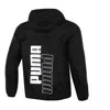 Puma Athleisure Casual Sports Windproof Running Woven Jacket Black