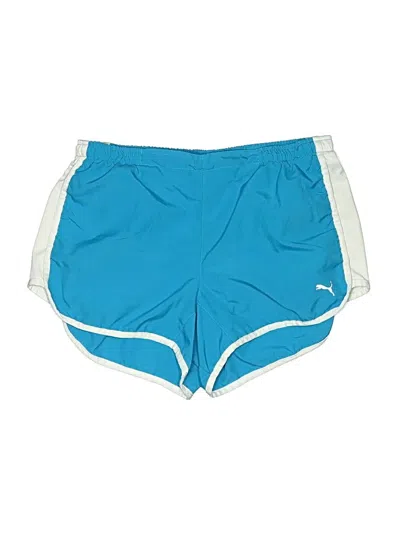 Pre-owned Puma Athletic Shorts In Blue