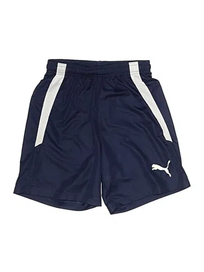 Pre-owned Puma Kids' Athletic Shorts In Blue