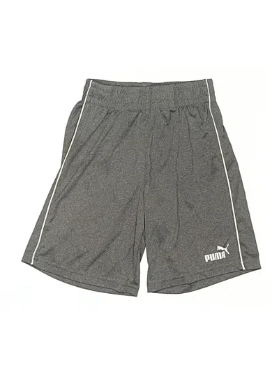 Pre-owned Puma Kids' Athletic Shorts In Gray