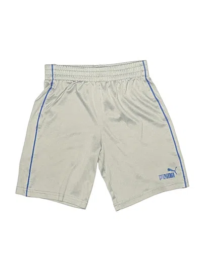 Pre-owned Puma Kids' Athletic Shorts In Gray