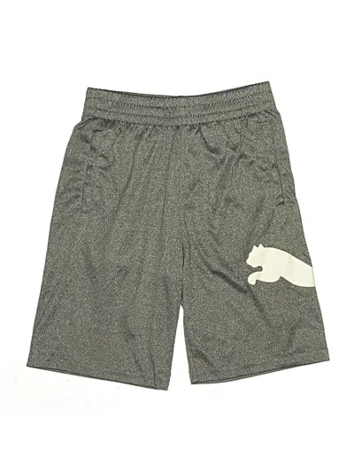 Pre-owned Puma Kids' Athletic Shorts In Gray