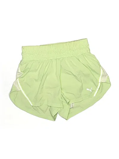 Pre-owned Puma Athletic Shorts In Green