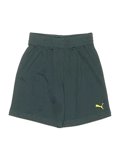Pre-owned Puma Kids' Athletic Shorts In Green