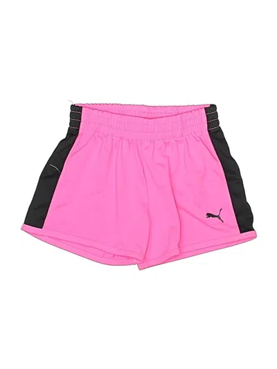 Pre-owned Puma Kids' Athletic Shorts In Pink