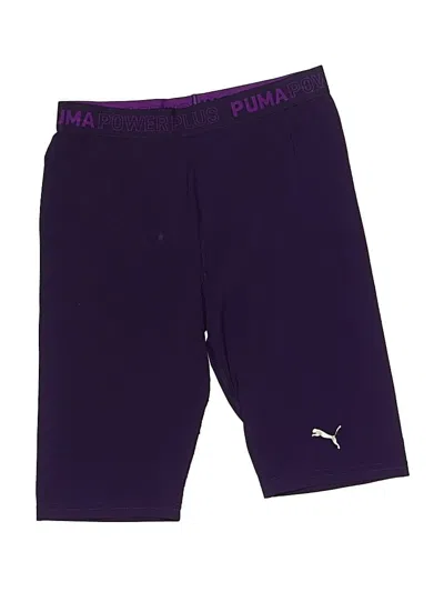 Pre-owned Puma Athletic Shorts In Purple