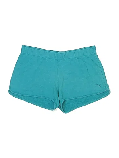 Pre-owned Puma Athletic Shorts In Teal