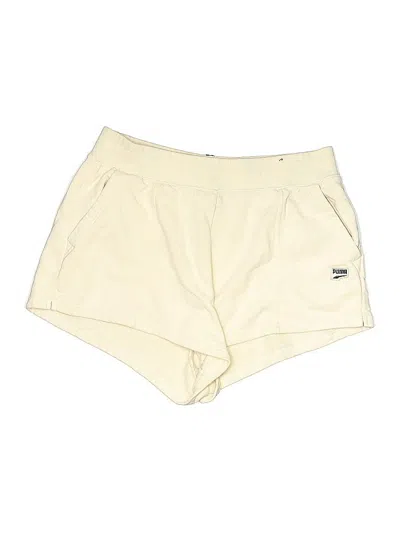 Pre-owned Puma Athletic Shorts In White