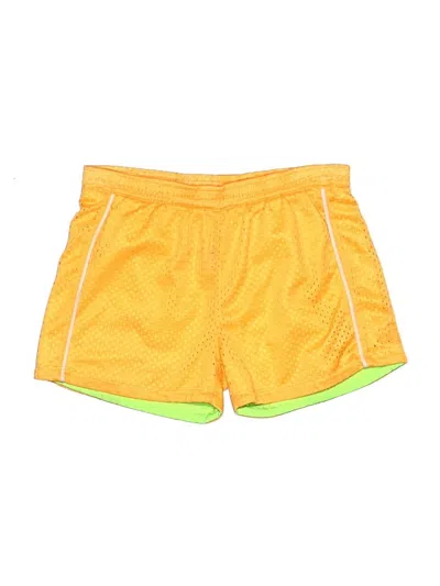 Pre-owned Puma Kids' Athletic Shorts In Yellow