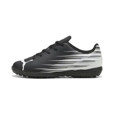 Puma Kids' Attacanto Ii Tt Soccer Cleats Youth Shoes In Black