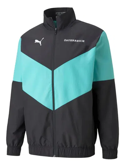 Puma Austria National Team Prematch Jacket In Black