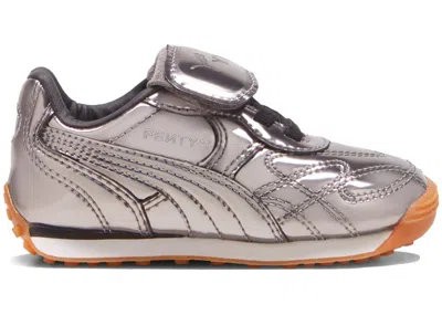 Pre-owned Puma Avanti C Rihanna Fenty Aged Silver Sneakers In  Aged Silver