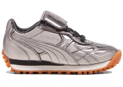 Pre-owned Puma Avanti C Rihanna Fenty Aged Silver Sneakers In  Aged Silver