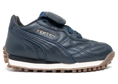 Pre-owned Puma Avanti L Rihanna Fenty Club Navy Sneakers In Club Navy Blue