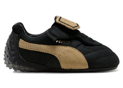 Pre-owned Puma Avanti Long Sleeve Fenty Stitched Black Gold Sneakers In  Black/prairie Tan