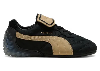 Pre-owned Puma Avanti Long Sleeve Fenty Stitched Black Gold Sneakers In  Black/prairie Tan