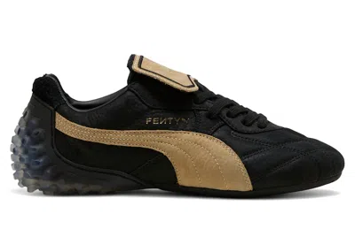 Pre-owned Puma Avanti Long Sleeve Fenty Stitched Black Gold (women's) Sneakers In  Black/ Gold