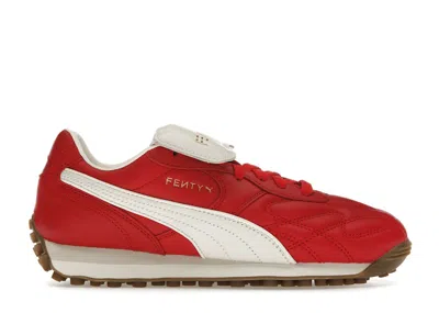 Pre-owned Puma Avanti Vl Fenty (women's) Sneakers In Club Red/gum